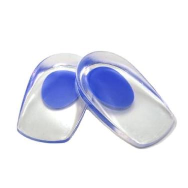 Imagem de Calcanheira de Silicone em Gel – Palmilha Ortopédica para Esporão Calcâneo, Alívio da Dor no Calcanhar e Mais Conforto ao Caminhar
