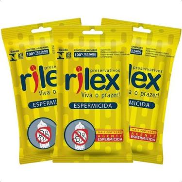 Imagem de Preservativo Rilex Espermicida Kit com 9 unidades 3x3