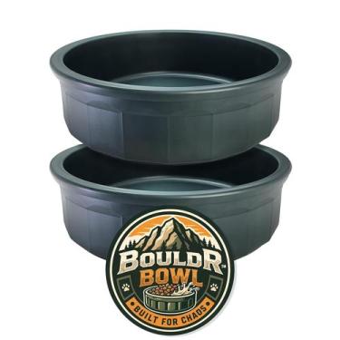 Imagem de Comedouro Pet Crock Bowl Healthy Surplus 48 oz Resistente e Antiderrap