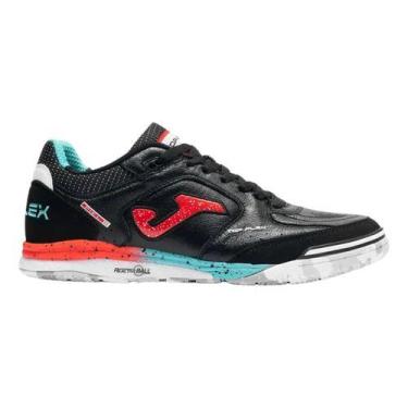 Imagem de Tenis Joma Futsal Top Flex Rebound Original Chuteira -, Preto, Vermelh