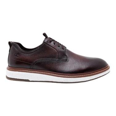 Imagem de Sapato Social Democrata Clark Pulse Mogno Masculino, Woody brown, 40