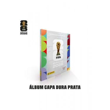 Imagem de Livro Álbum de Figurinhas Capa Dura Dourado Prata Copa do Mundo Fi - P