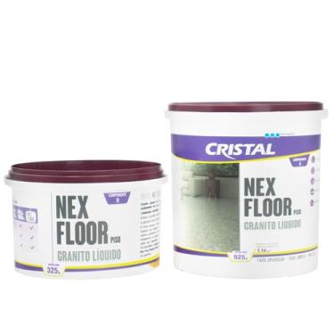 Imagem de Piso Granito Líquido Epóxi Autonivelante Resistente Nex Floor 1,25kg S