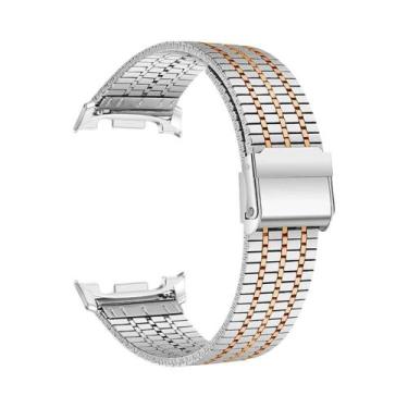 Imagem de Pulseira de aço inoxidável para samsung galaxy watch 8 40mm 44mm/8 clá