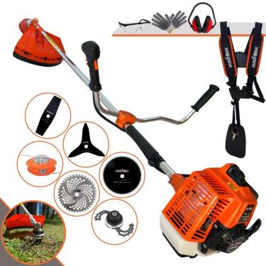 Imagem de Roçadeira Lateral à Gasolina 5 em 1 DR620P5 Profissional Easy Start com Trimmer e Kit EPI Duratork 62CC 3HP 12500 RPM