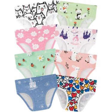 Imagem de Calcinha BliBliTaTa Girls Snow-12 Algodão e Elastano