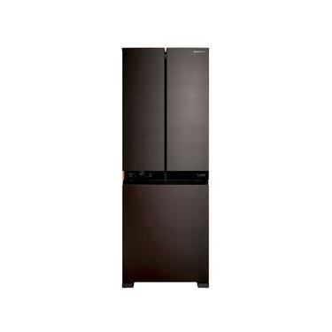 Imagem de Refrigerador French Door Brastemp de 03 Portas Frost Free com 486 Litros Black Inox - BRO78AE