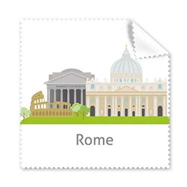 Imagem de Pano de limpeza de tela de telefone com paisagem nacional de Roma da Itália, 5 peças