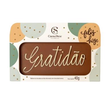 Imagem de Chocoarte Gratidão 40G Cacau Show