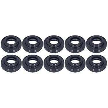 Imagem de Vedação de óleo compressor A/C, 10 peças kit de vedação de eixo compressor de ar condicionado automotivo para carro compressor 508 5H14
