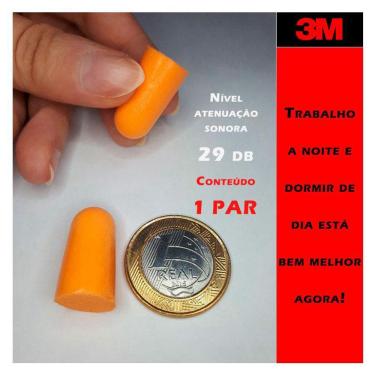 Imagem de Protetor Ouvido Diminui Ruído Pra Estudar e Trabalhar 3M