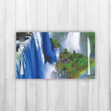 Imagem de Jogo Americano 4 Un Retangular Neoprene Foz Do Iguaçu - Criative Gifts