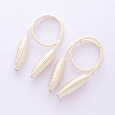 Imagem de Cinta de cortina DIY criativa sem perfurações e sem instalação, fivela magnética, prendedores de cortina, T1,4 pcs