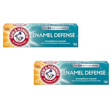 Imagem de ARM & HAMMER Pasta de dente Truly Radiant Whitening & Enamel Strengthening Mint Fresh Mint 122 g - Pacote com 2