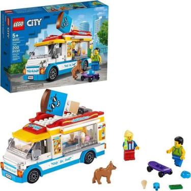 Imagem de Lego City 60253 Van De Sorvetes 5 Anos 200 Pecas