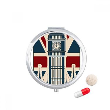 Imagem de London Big Ben Union Jack United Kingdom Reino Unido Caixa de armazenamento de remédios