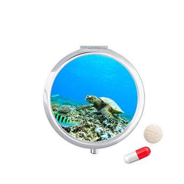 Imagem de Porta-comprimidos, porta-comprimidos, porta-comprimidos, porta-comprimidos, tartaruga oceânica, peixe, ciência, natureza