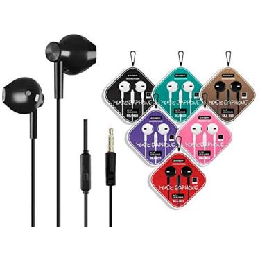 Imagem de Fone de Ouvido 3.5mm Sumexr para Apple iPhone e Android