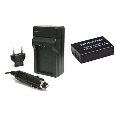 Imagem de Kit 1 Bateria LP-E17 + Carregador para câmera digital Canon EOS Rebel T6i T6s 77D