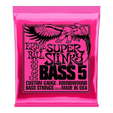 Imagem de Cordas 040 Baixo 5 Cordas Ernie Ball Super Slinky Bass