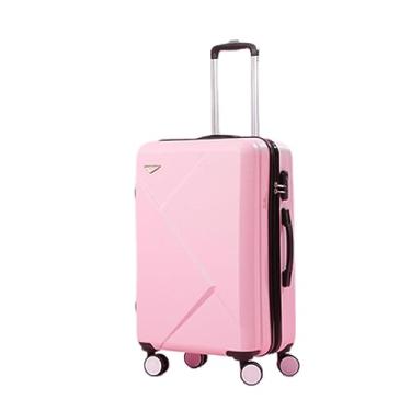 Imagem de EGGPOD Mala ABS + PC 50 cm 60 cm 71 cm Mala de viagem sobre rodas mala de viagem com rodinhas carrinho de cabana mala de bagagem conjunto de moda malas, rosa, 28"