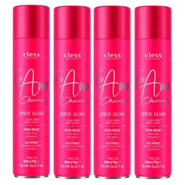 Imagem de Kit Hair Spray Charming Gloss Collection 300ml - 4 Unidades