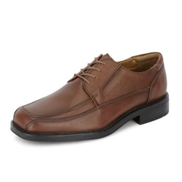 Imagem de Dockers Sapato social masculino Oxford Perspective Leather, Bronzeado, 42