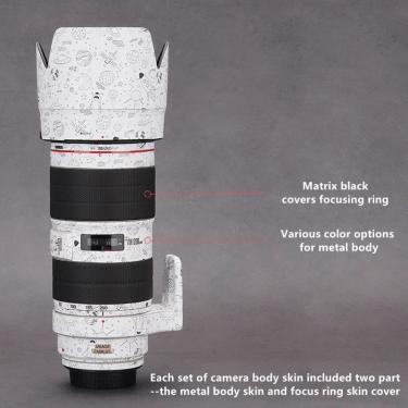 Imagem de Lente Decalque Peles para Canon EF70-200 F2.8 II Lente Adesivos Para Canon EF 70-200mm f/2.8L IS II