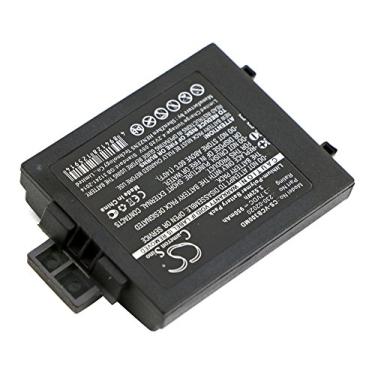 Imagem de HGUIM Bateria de substituição de 950mAh/3,52Wh para Vocera 230-01924, 230-02020 B3000E, B3000N, crachá de comunicação B3000