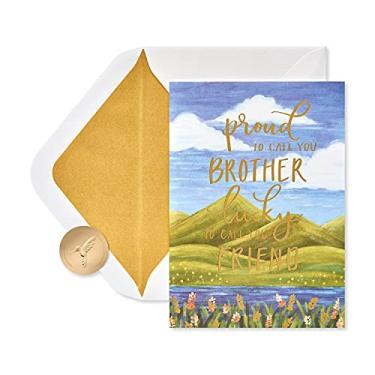 Imagem de Papyrus Cartão de aniversário para o irmão (pessoa verdadeiramente maravilhosa)