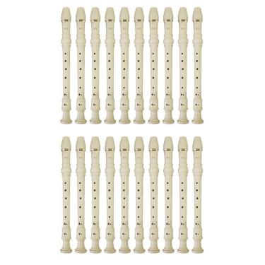 Imagem de Kit 20 Flautas Doce Germânica FL 20G New York