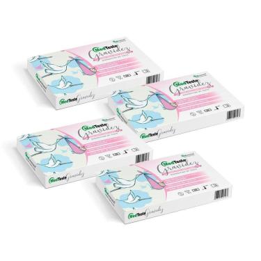 Imagem de Kit Com 4 Testes De Gravidez Na Urina Medteste