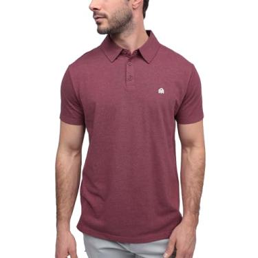Imagem de INTO THE AM Camisas polo para homens - Camisa masculina com colarinho de ajuste confortável P - 4GG camisas de golfe clássicas de manga curta, Marca - marrom, 3G
