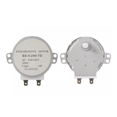 Imagem de NUHFUFA Motor de mesa giratória de substituição para micro-ondas GALANZ, motor síncrono GAL-5-240-TD/SS-5-240-TD 220-240V 4W acessórios de micro-ondas