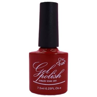 Imagem de Esmalte Em Gel Chic & Fun 7,5ml Led/uv Unhas Manicure Nail C/Registro (042, x 3un)