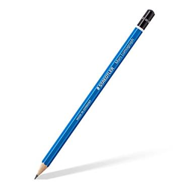 Imagem de STAEDTLER Lápis Grafite Mars Lumograph 1 Unidade - 100-B - Lápis Profissional Para Desenho Artístico Com Grafite de Alta Resistência e Madeira Certificada PEFC