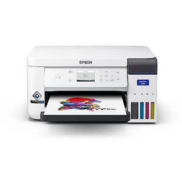 Imagem de EPSON Impressora Sublimática Surecolor F170, tanque de tinta colorida - USB, A4, Branca, C11CJ80202