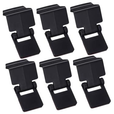 Imagem de 6 Unidades Bloqueio De Cilindro Tanque De Com Tampa Tanque De Répteis Clipes De Gaiola De Terrário De Peixe Réptil Plástico Suprimentos De Caixa