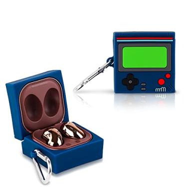 Imagem de Suublg Capa protetora de silicone com design fofo de desenho animado para Samsung Galaxy Buds FE (2023) / Buds2 Pro (2022) / Buds 2 (2021) / Buds Pro (2021) / Buds Live (2020) fones de ouvido, com