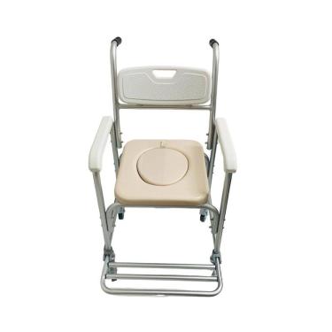 Imagem de Cadeira Banho Em Alumínio Rodas Até 100Kg Modelo S40