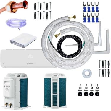 Imagem de Kit Completo Para Instalação Ar Condicionado Britania 12000 BTU/h Prime Air 12000ITF2 Inverter 3 Metros C/Suporte 450mm