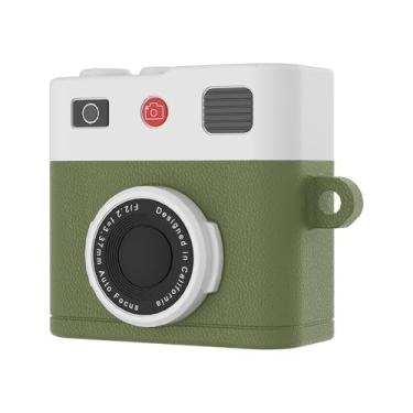 Imagem de Capa protetora para Airpods Pro 4 Capa de silicone Capa protetora para fones de ouvido Bluetooth,White