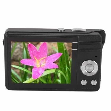 Imagem de Câmera Digital, 50MP 1080P HD Tela TFT de 2,8 Polegadas Zoom Digital 16X Foco Automático Câmera Compacta Câmera de Vlogging de Bolso Com Flash LED para Fotografia de Viagens