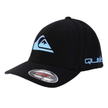 Imagem de Boné Quiksilver Black Gradient Logo Spray-Unissex