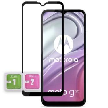 Imagem de Película de Vidro 3D Blindada Moto G20 - Armyshield