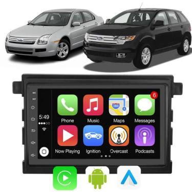 Imagem de Kit Central Multimidia Android Auto Carplay Fusion 2006 A 2009 Edge 20