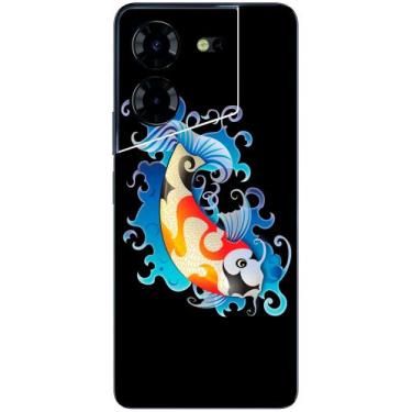 Imagem de Capa Adesivo Skin053 Verso Para Tecno Pova 5 4G (2023) - KawaSkin