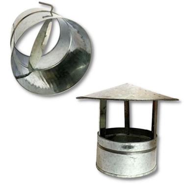 Imagem de Kit Dumper + Chapéu 150Mm - Gs Grill