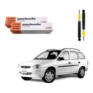 Imagem de Par Amortecedor Traseiro Corsa Wagon 1.0 1.6 1997 A 2002 - Cofap