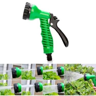 Imagem de Esguicho Para Mangueira 7 Tipos de Jatos e Gatilho Com Trava Startools